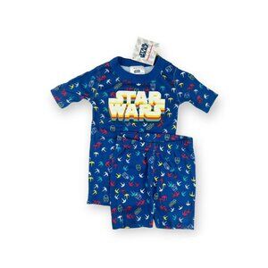 {NWT} Hanna Andersson x Star Wars GID Pajama Set